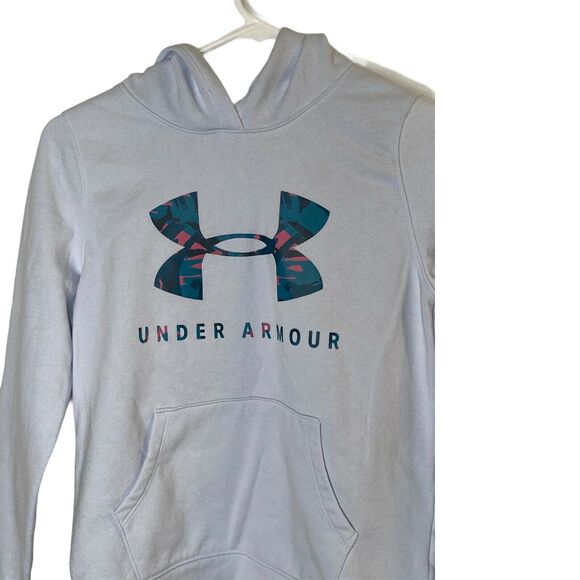 Under Armour Girls Jacket Printed Treetop Ski Snowboard Parka sz YLG multicolor - Picture 3 of 10